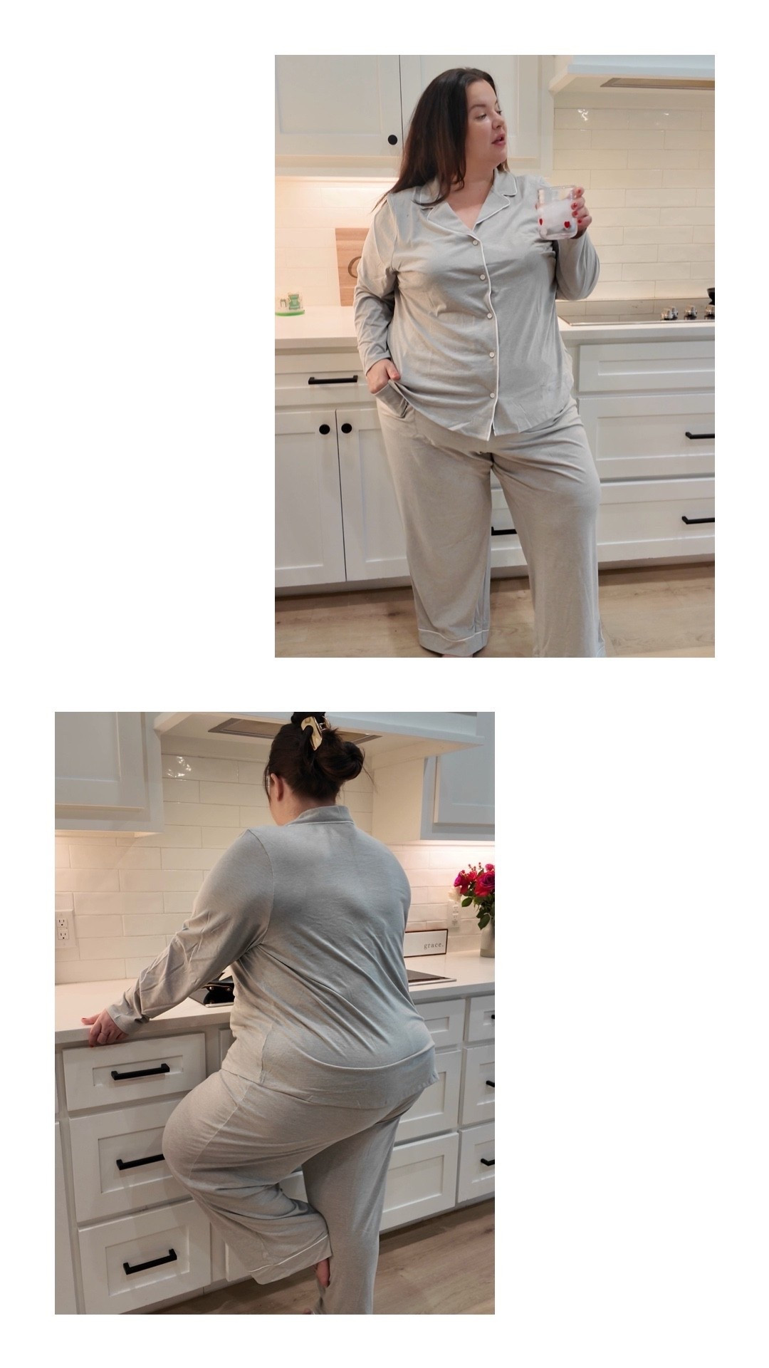 Talk about the perfect pajamas! This matching Cotton Notch Neck Top Set feels so put together and so comfy. And of course, there’s pockets! 💞 #LaneBryantPartner

#LTKmomlife #LTKSaleAlert #LTKPlusSize