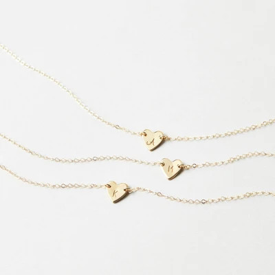 Frankie Heart Necklace | GLDN