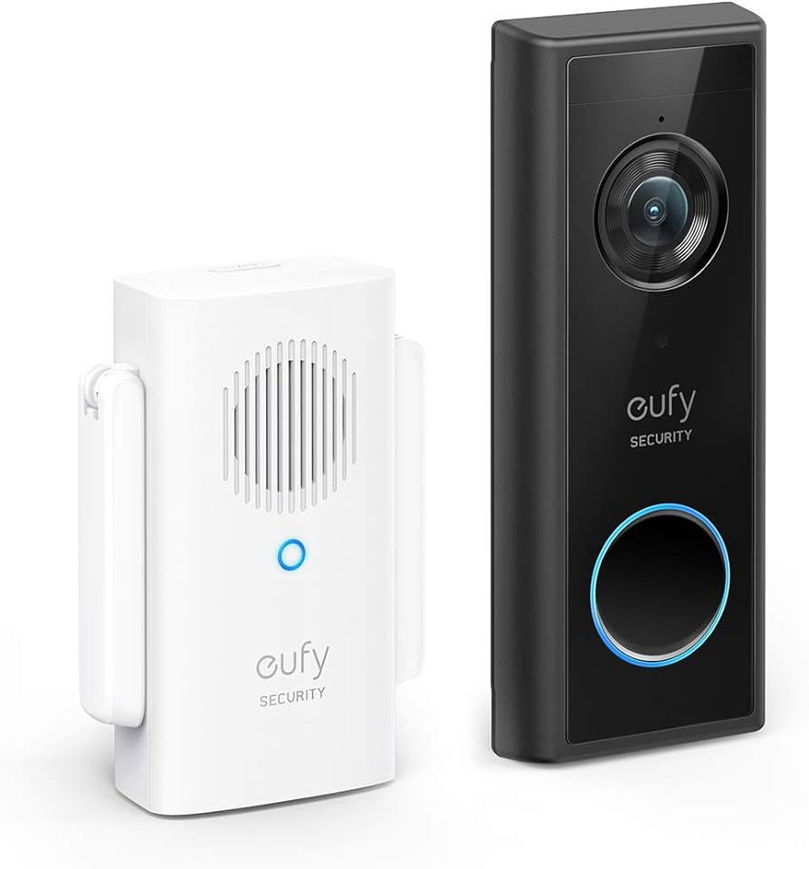 eufy security, Battery Video Doorbell Kit, Wire-Free Doorbell, Free Wireless Chime, Wi-Fi Connect... | Amazon (US)