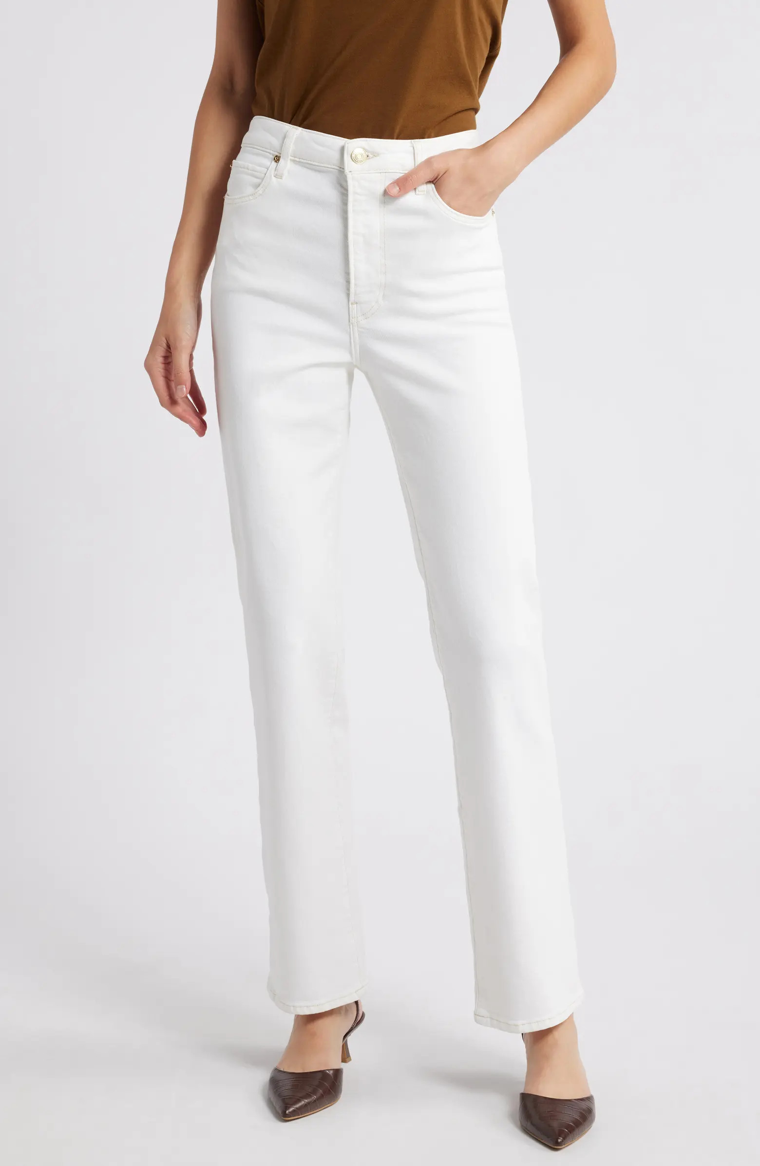 FRAME The Ruler Straight Leg Jeans | Nordstrom | Nordstrom