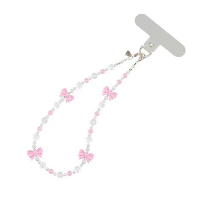 VELVET CAVIAR Phone Charm - Pink Bow | Target