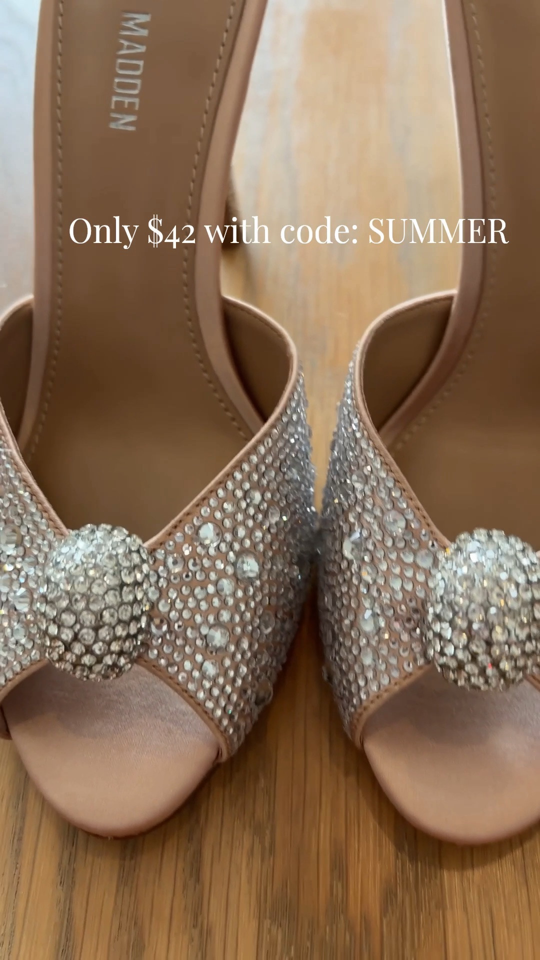 Best and favorite crystal mule heels. So comfy and true to size. On major sale for $42

#LTKgrwm #LTKSaleAlert