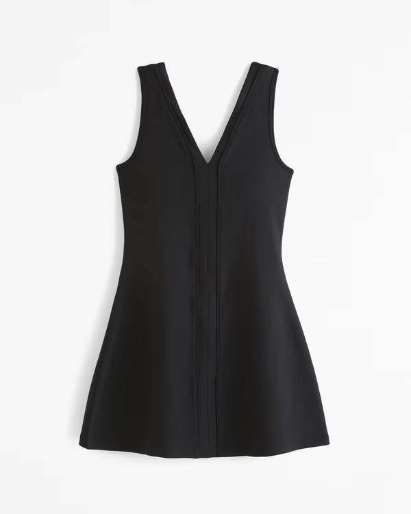 Women's YPB sculptLUX V-Neck Mini Dress | Women's Active | Abercrombie.com | Abercrombie & Fitch (US)