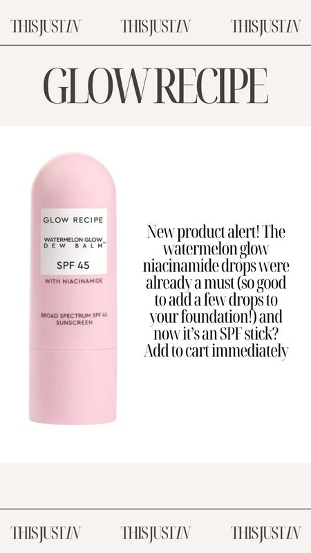 New Beauty Product Alert from Glow Recipe

#LTKBeauty #LTKSeasonal #LTKFindsUnder50