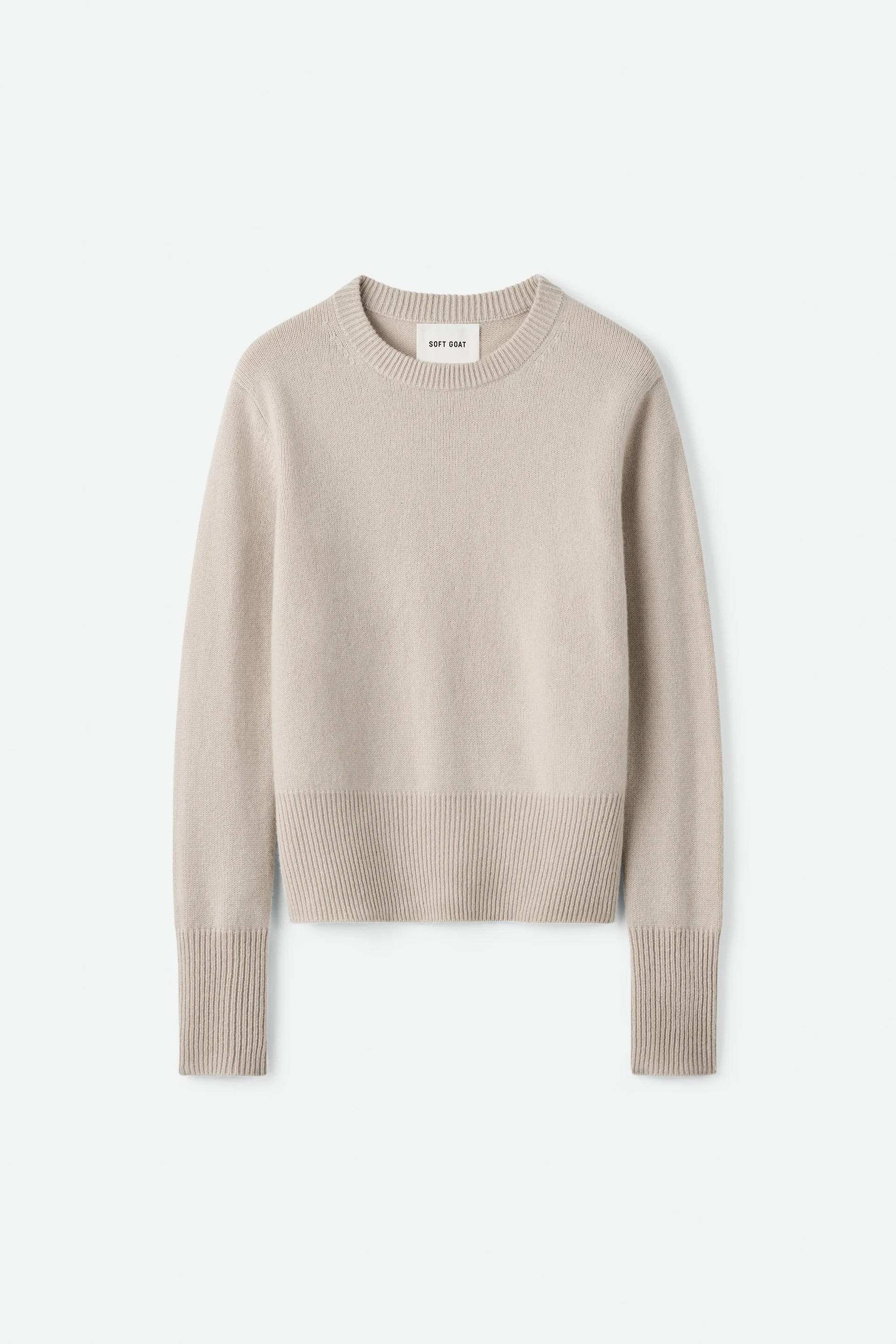 Classic crewneck - Crewnecks - Chalk | Soft Goat | Soft Goat