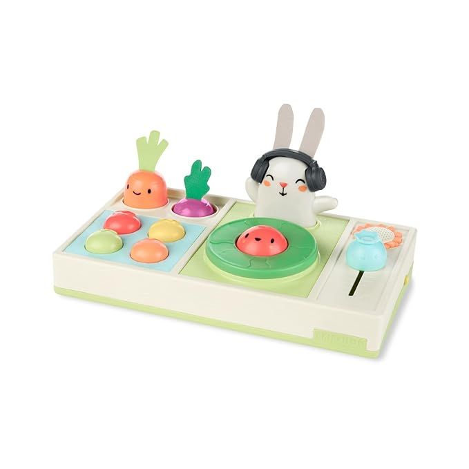 Skip Hop Baby Musical DJ Set Toy with Lights, Songs, Sound Effects, and Soft Textures, Farmstand ... | Amazon (US)