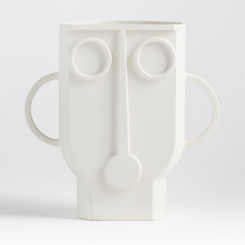 Animalia Large Face Vase + Reviews | Crate & Barrel | Crate & Barrel
