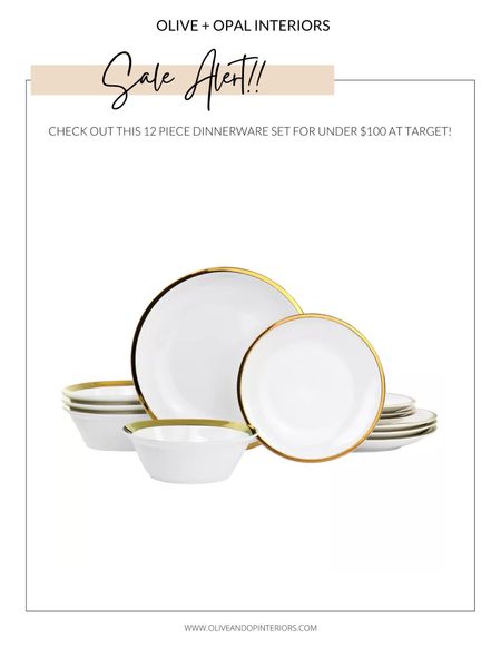 Need to freshen up your dinnerware for the holidays - check out this elegant set with gold accents from Target under $100! There are several other options on sale too!
.
.
.
Target
12 Piece White Dinnerware Set
Gold Accents 
White Porcelain Dishes
Holiday Tableware
Sale Alert 
Under $100

#LTKunder100 #LTKHoliday #LTKsalealert