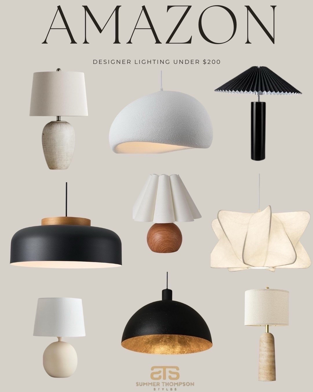 Designer‑inspired lighting without the designer price ✨ these chic amazon home finds instantly elevate any room while keeping your space stylish, modern, and budget‑friendly. perfect for cozy, neutral home vibes and effortless everyday decor.

Summerthompsonstyles

#LTKU #LTKHome #LTKdayinmylife