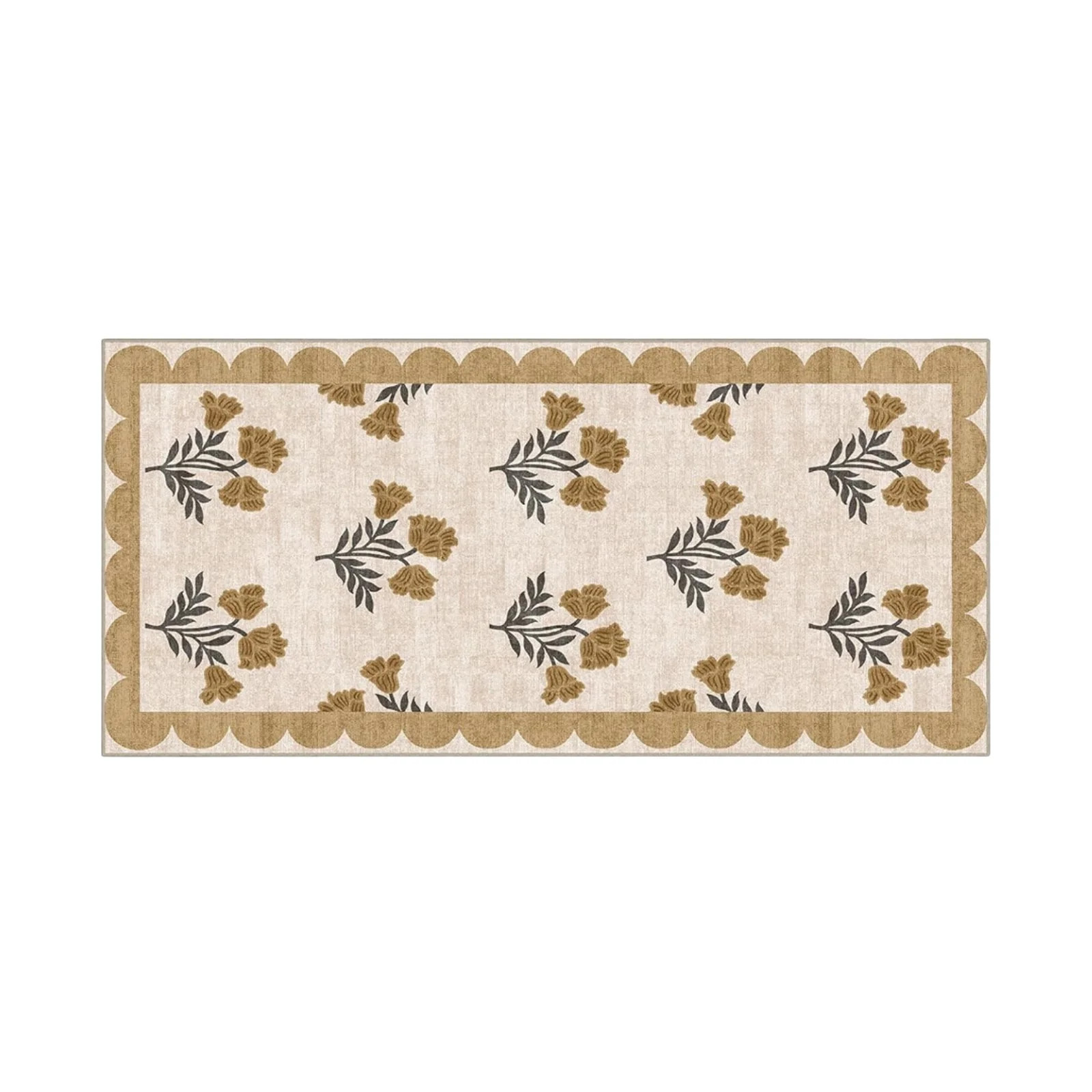 Front Door Mat Indoor Entrance - 130 x 60cm Floral Washable Layered Doormat Outdoor Entrance Porc... | Walmart (US)