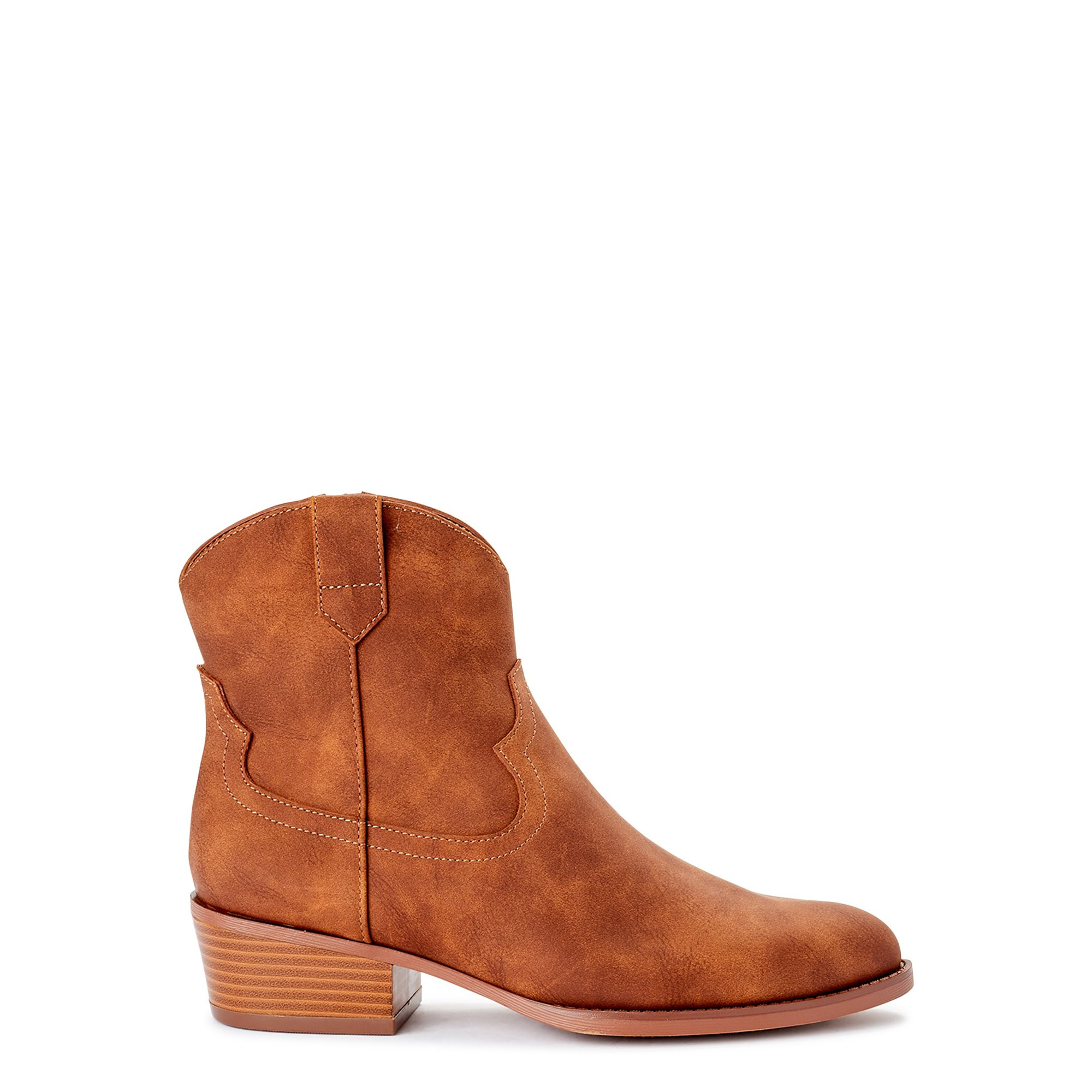 Time and Tru Women's Pull On Western Boot | Walmart (US)
