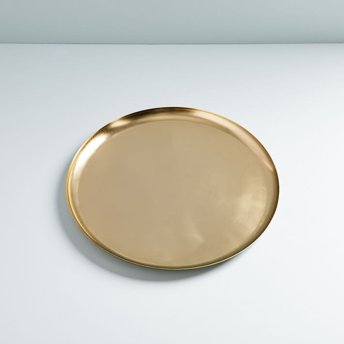 Oversized Metal Tray, Extra Large | West Elm (US)
