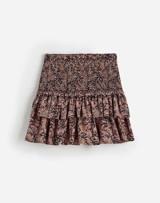 Tiered Mini Skirt | Madewell