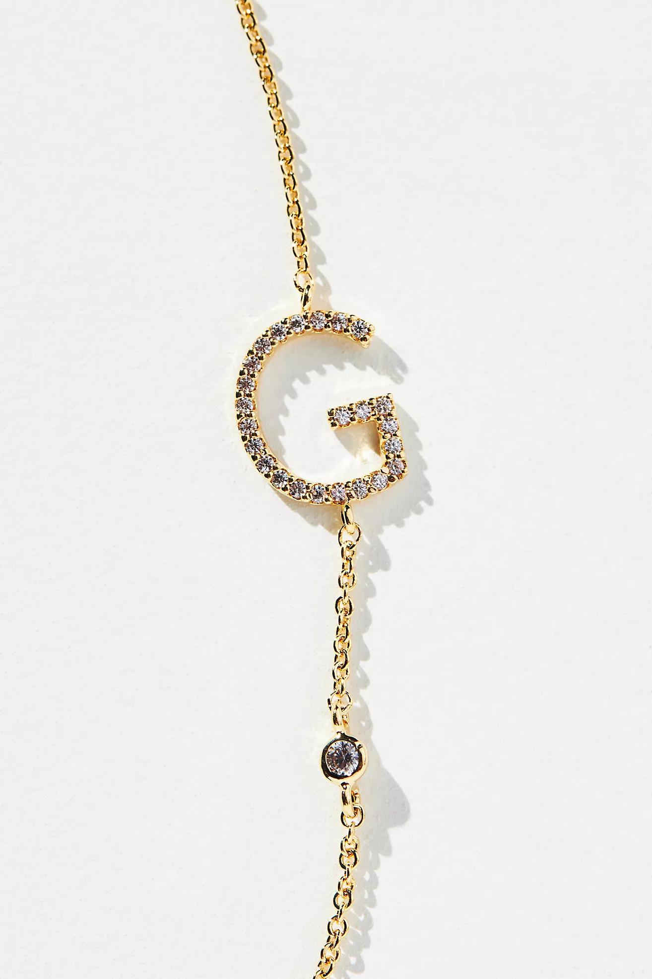 Delicate Monogram Necklace | Anthropologie (US)