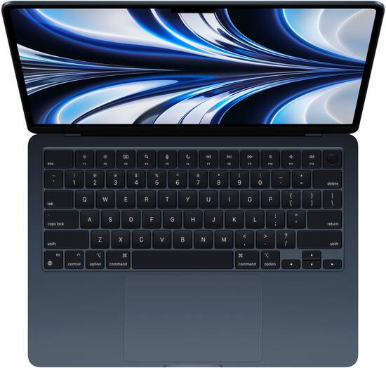 MacBook Air 13.6" Laptop Apple M2 chip 8GB Memory 256GB SSD (Latest Model) Midnight MLY33LL/A - B... | Best Buy U.S.