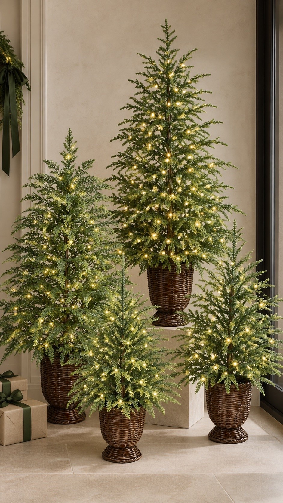 The viral potted trees are BACK!! But I bet they're going to sell out so fast 😅🎄 my favorite Walmart holiday find!

#LTKSeasonal #LTKHome