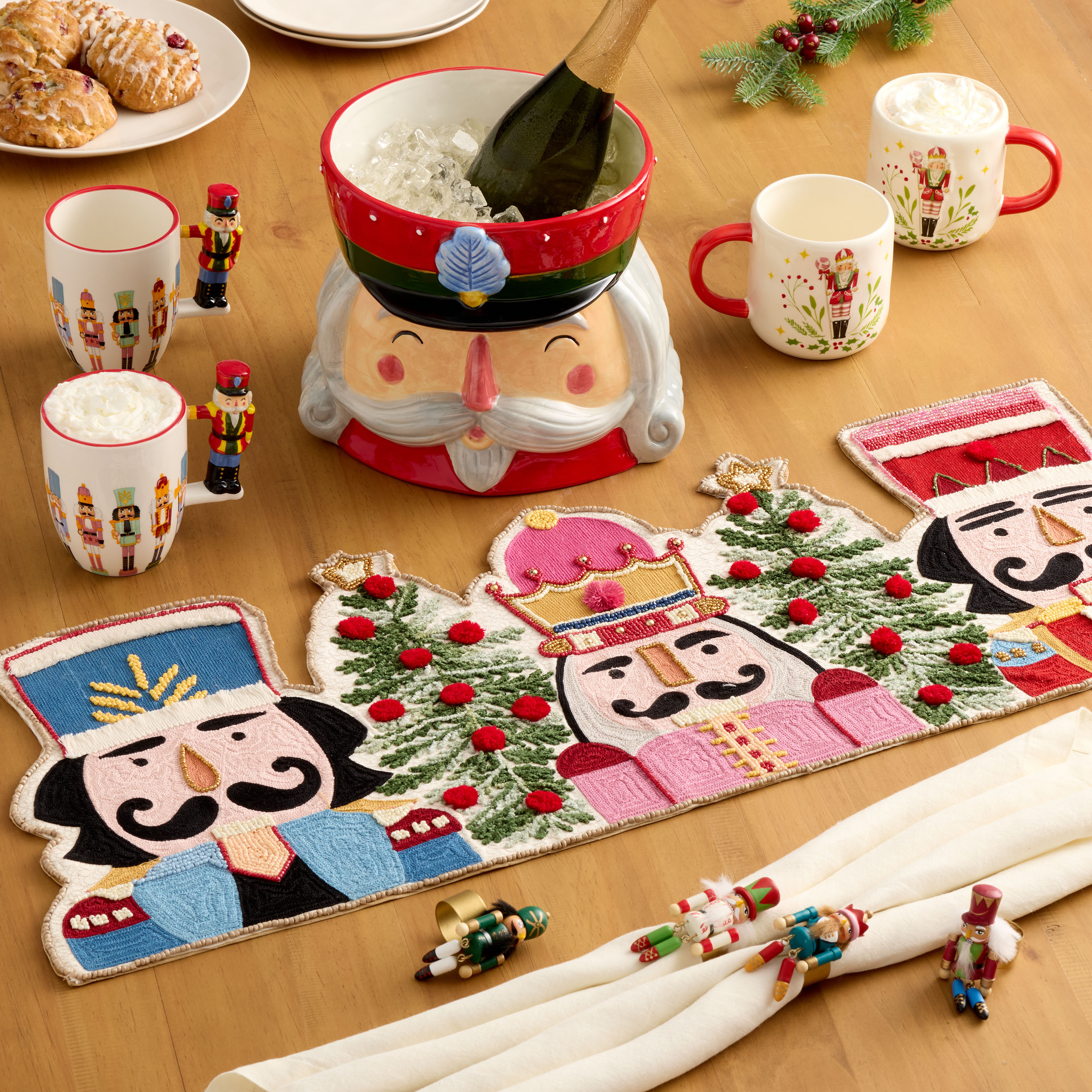 All The Trimmings Holiday Nutcracker Tabletop Collection | World Market