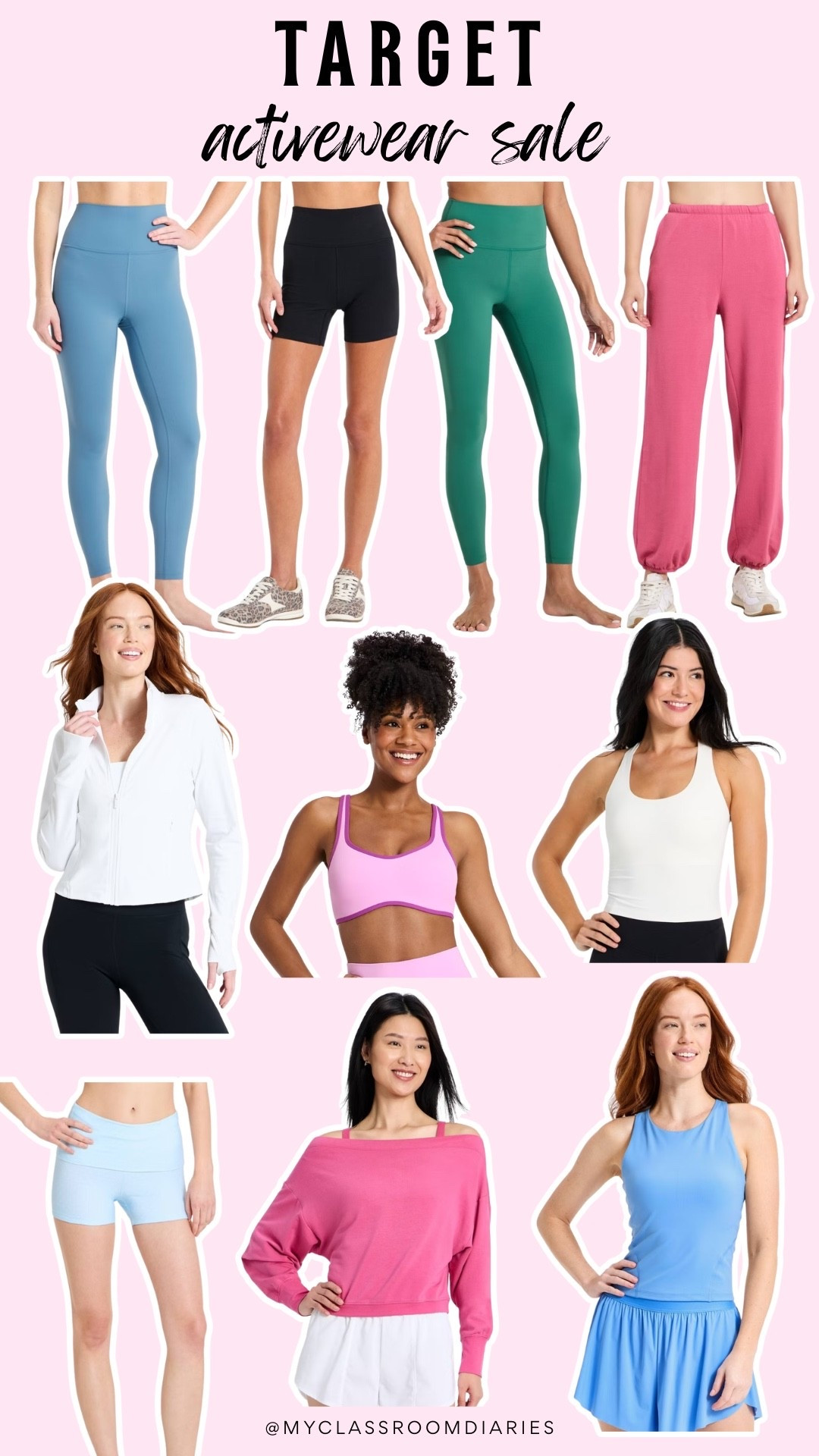 Target activewear sale happening now! 30% off!
