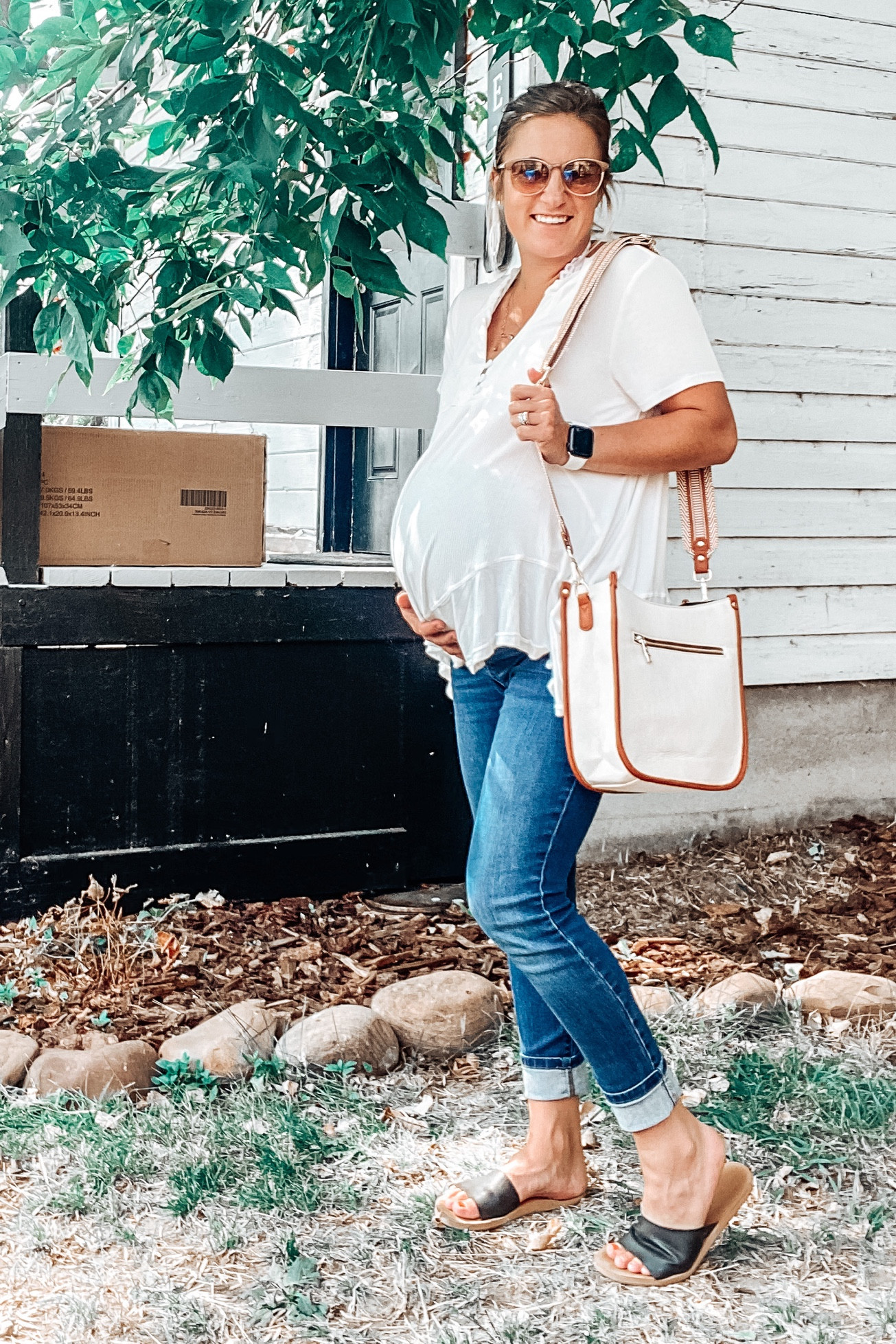 Maternity outfit 
Summer maternity outfit 
Fall transition outfit 
Maternity fall transition outfit 
Fall maternity 
Fall maternity outfit 
Bump friendly 
Maternity jeans 
Maternity tops 

#LTKFind #LTKbump #LTKstyletip
