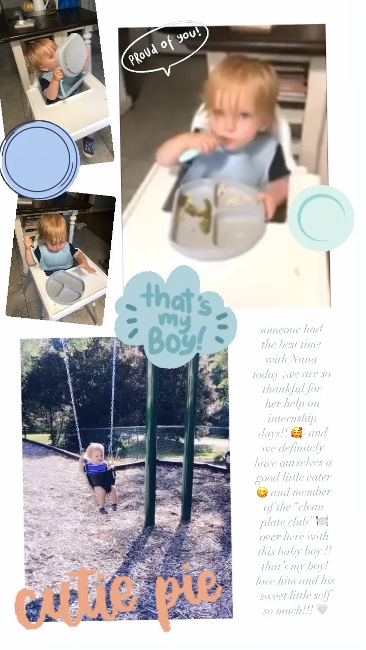 someone had the best time with Nana today (we are so thankful for her help on internship days!! 🥰) and we definitely have ourselves a good little eater 😋 and member of the “clean plate club” 🍽 over here with this baby boy !! that’s my boy! love him and his sweet little self so much!!! 🤍

#LTKfamily #LTKhome #LTKbaby