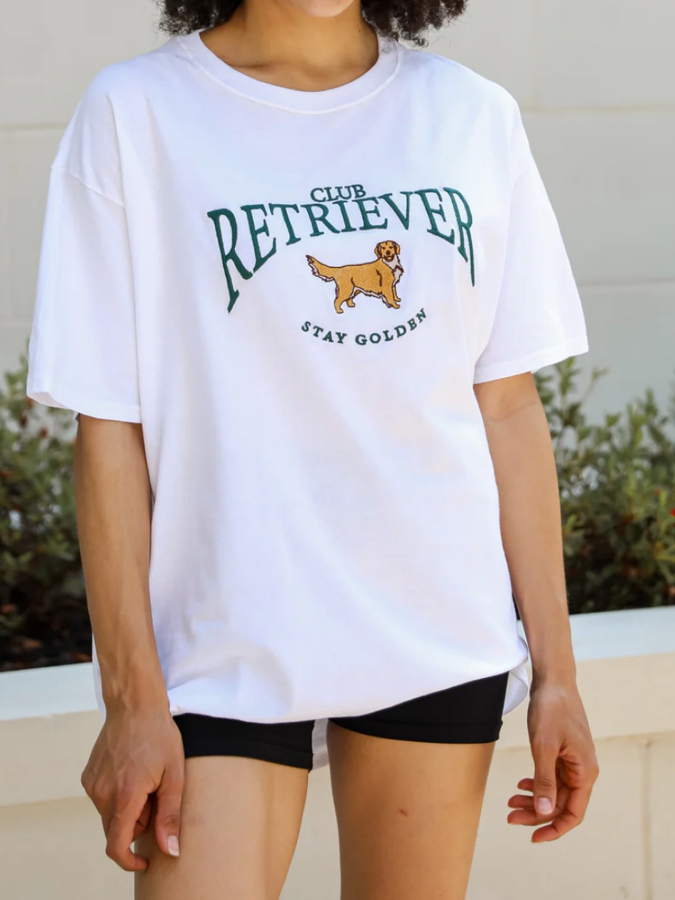 the CUTEST embroidered golden shirt 

#LTKGiftGuide