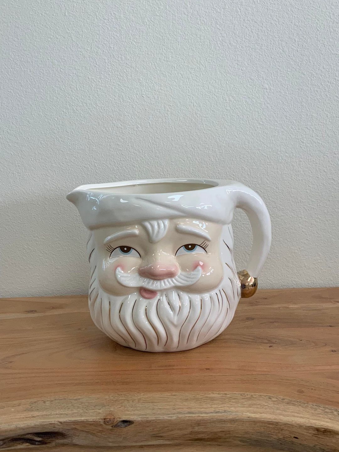 Papa Noel Santa Pitcher - Etsy | Etsy (US)