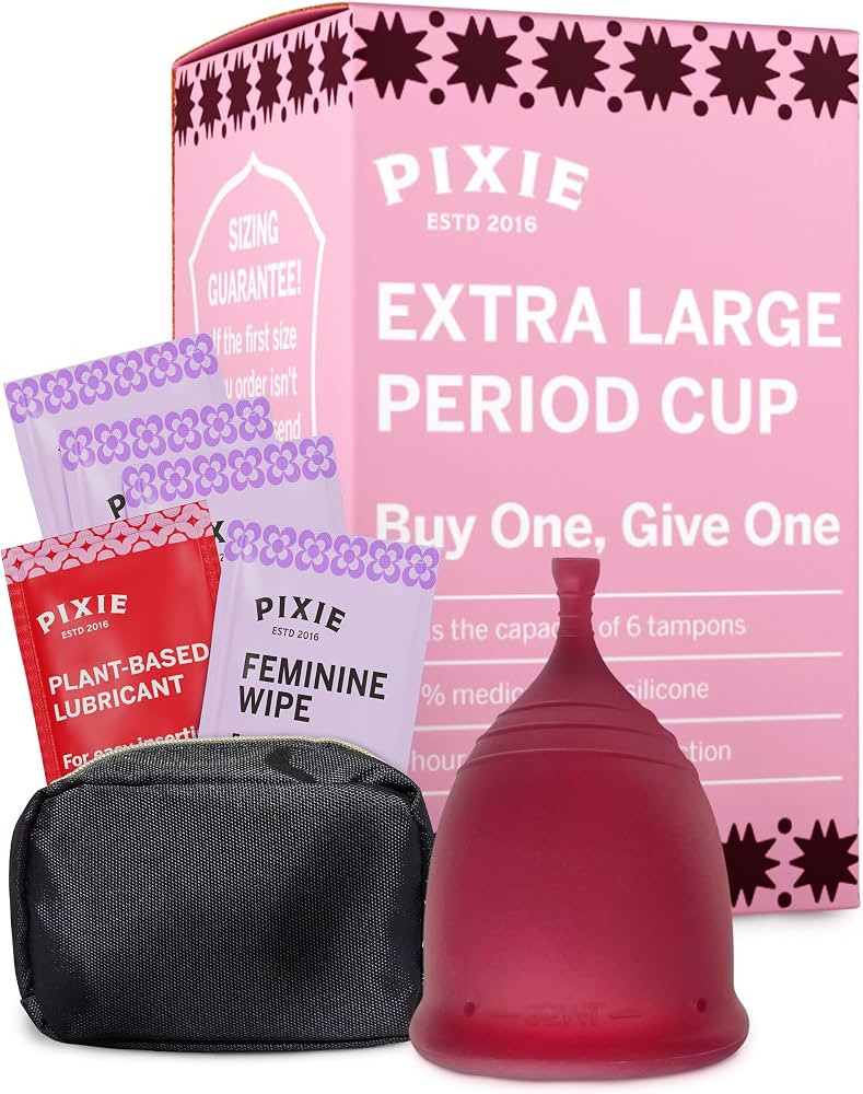 Pixie Soft Menstrual Cup - Ranked 1 for Most Comfortable Reusable Period Cup - Buy One We Give On... | Amazon (US)