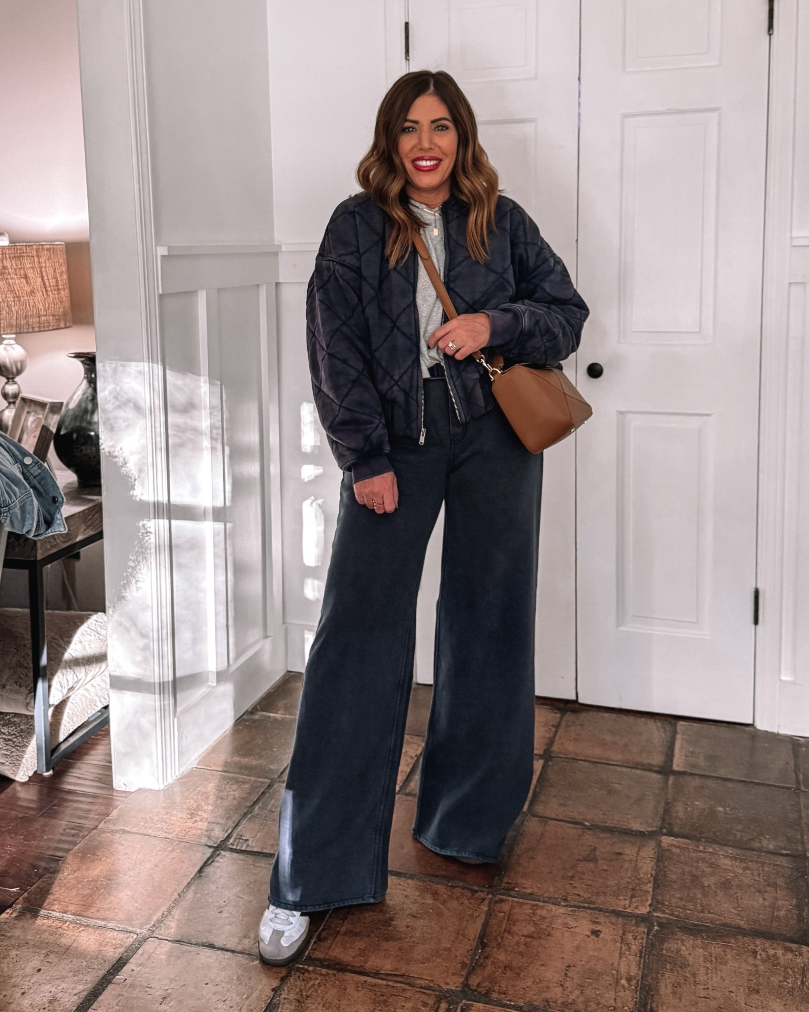 Pull on sweatpants jeans are on sale 20% off. They’re available in three linked options three colors and they do run big. I sized down to a small tall. They’re a super soft French Terry and they’re so comfy. You can travel in them and so much more. I love this quilted jacket and it's on sale 50% off. It also comes in black and there’s a longer olive green color. They have so many different styles of sweatpants jeans & sweatpants- they even come in barrel style! and they’re all on sale 20% - 50% off.


#LTKSeasonal #LTKMidsize #LTKSaleAlert