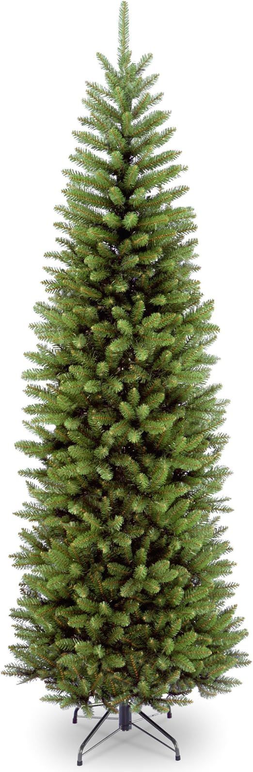 National Tree Company Artificial Slim Christmas Tree, Green, Kingswood Fir, Includes Stand, 9 Fee... | Amazon (US)