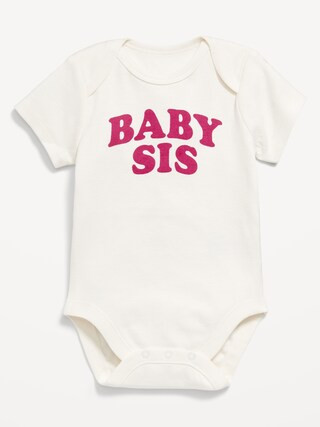 Short-Sleeve Graphic Bodysuit for Baby | Old Navy (US)