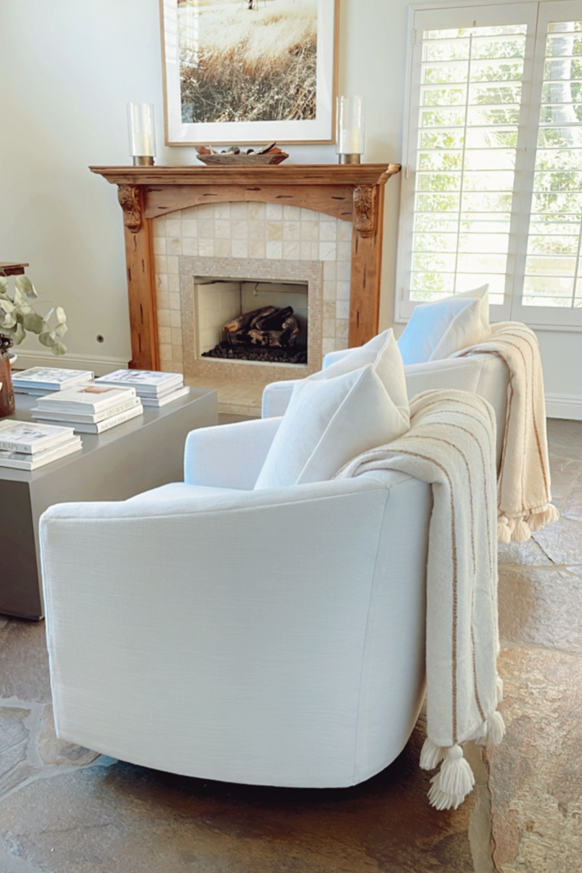 These side by side swivel rockers were a good decision for my living room! 👏🏻🤍

#furniture #barrelchair #familyroom #homedecor

#LTKfamily #LTKhome #LTKsalealert