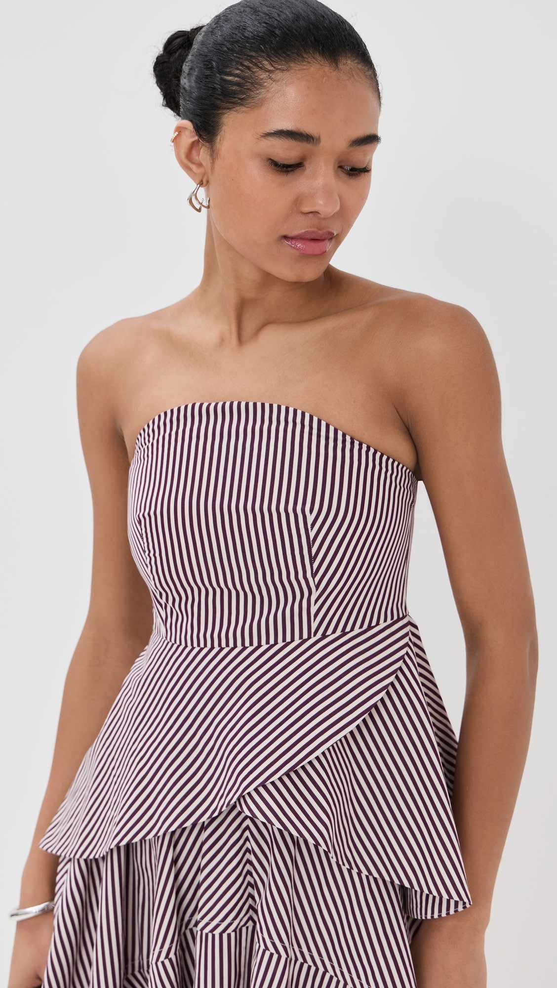 Volans Striped Organic Cotton Petal Top | Shopbop