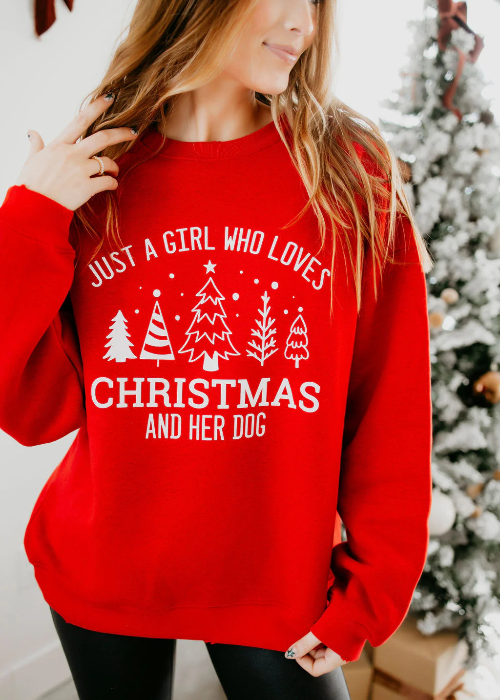 Just a Girl Graphic Crew | Lauriebelles