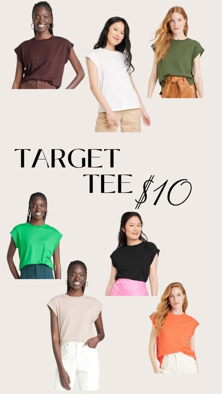 $10 Target Tee! On sale now $8!

#LTKSale #LTKunder50 #LTKFind