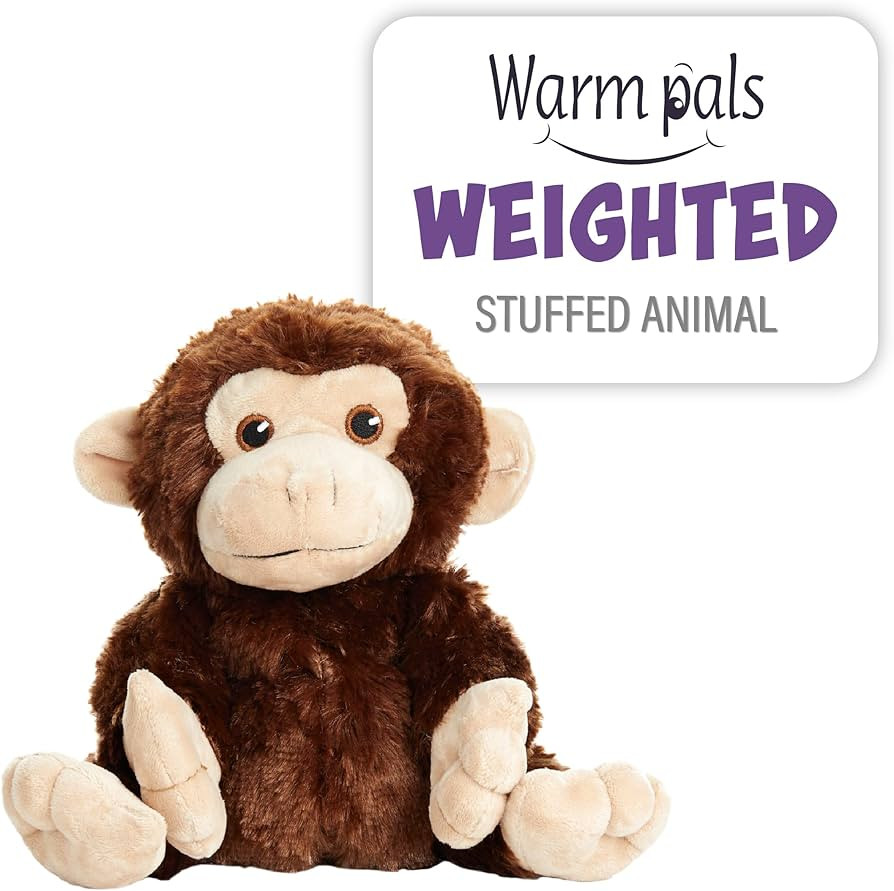 Warm Pals - Marvin The Monkey - 1.5lbs - Cozy Microwavable Lavender Scented Plush Toys - Heated S... | Amazon (US)