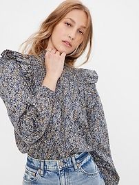 Smocked Ruffle Top | Gap (US)