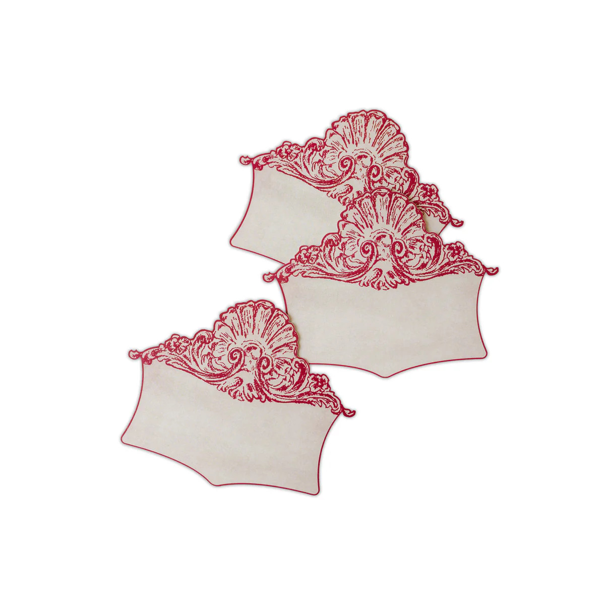 Shell Flourish Place Card | Over The Moon