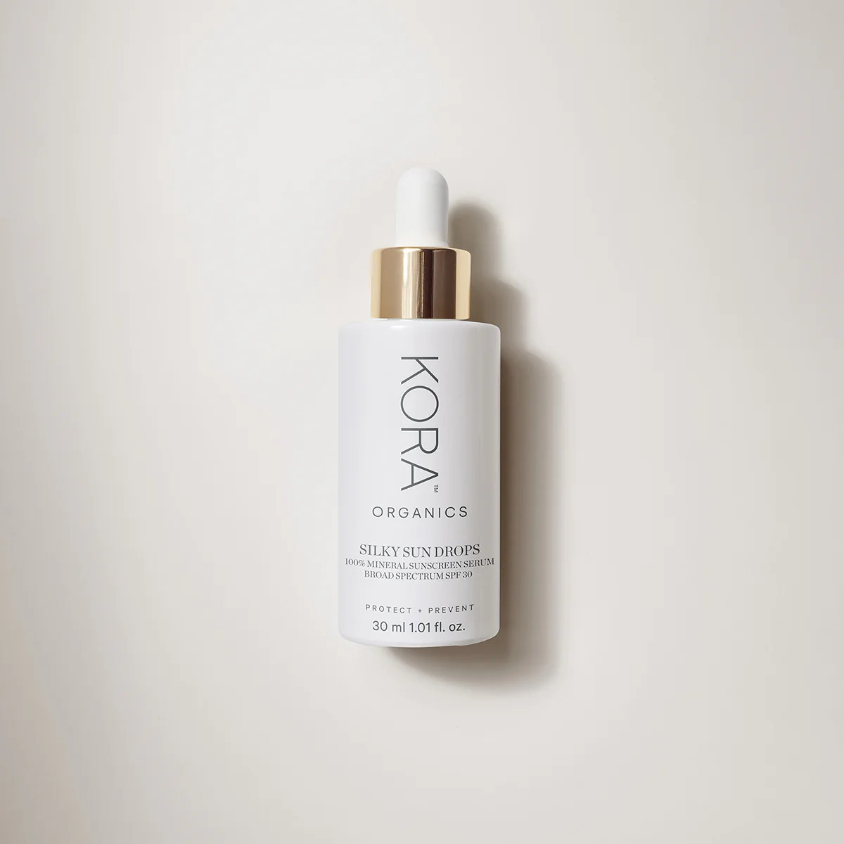 Silky Sun Drops 100% Mineral Sunscreen Serum - Sale | KORA Organics