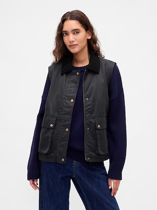 Waxed Canvas Barn Vest | Gap (US)