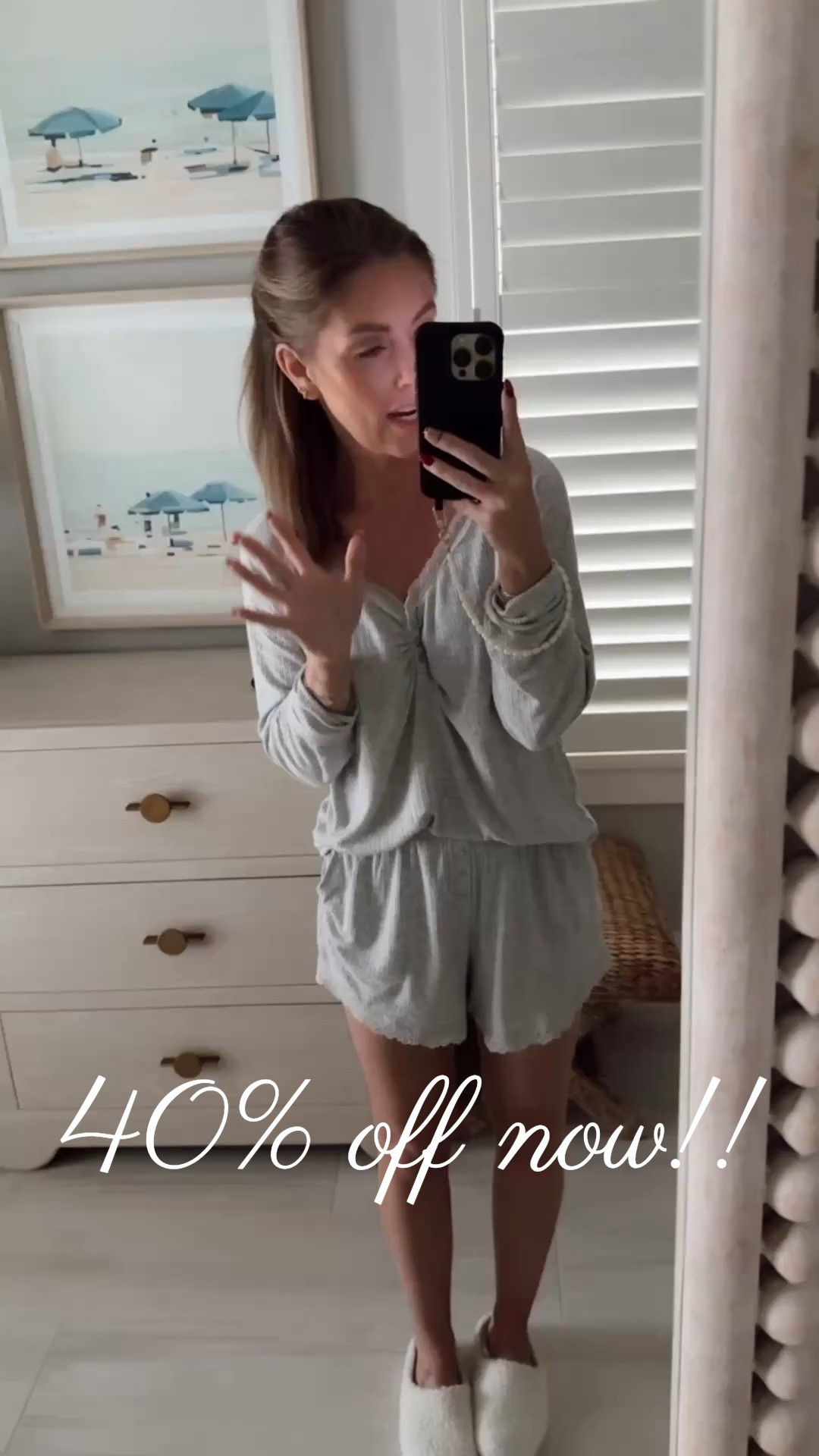 My pajamas are on MAJOR sale and still in stock! Small top / XS shorts 🩶

Sale, sale finds, sale pjs, pjs on sale, soma, soma pjs, pajamas, Amanda west, Almostreadyblog 

#LTKmomlife #LTKFindsUnder50 #LTKgrwm