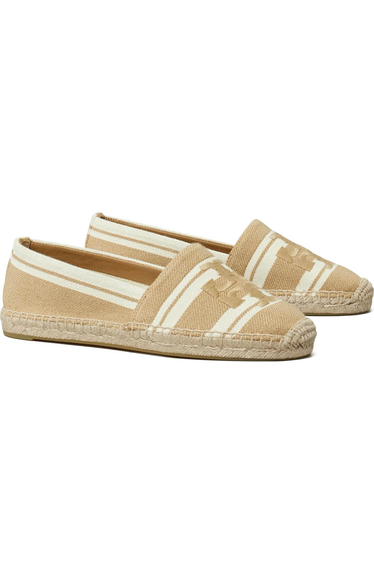 Tory Burch Double T Jacquard Espadrille (Women) | Nordstrom | Nordstrom