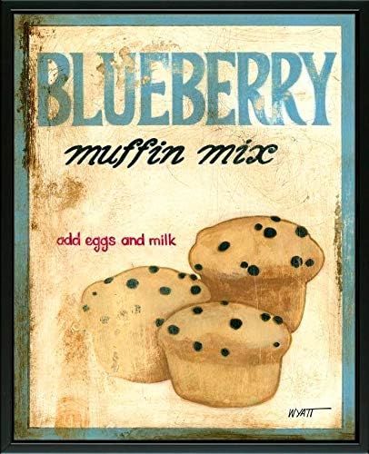 Blueberry Muffin Mix Wall Art | Amazon (US)