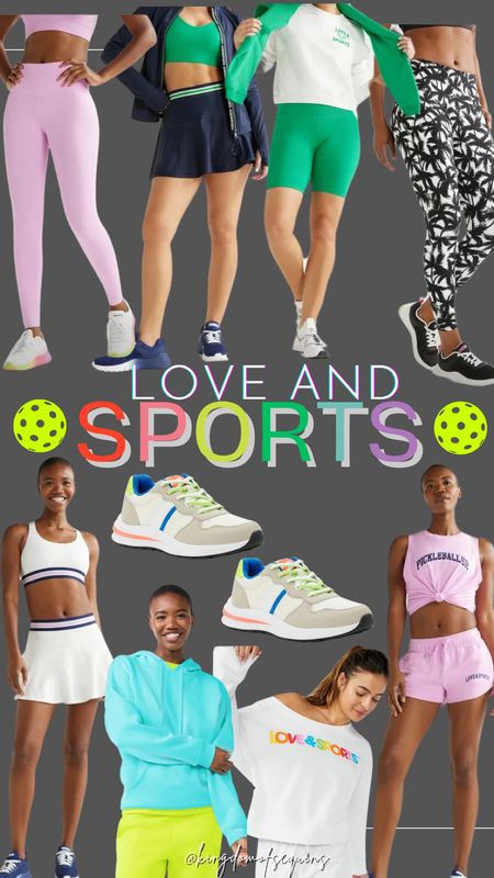 Walmart love and sports line new arrivals for spring and summer athletic wear workouts fitness running pickleball 

#LTKmidsize #LTKfitness #LTKstyletip
