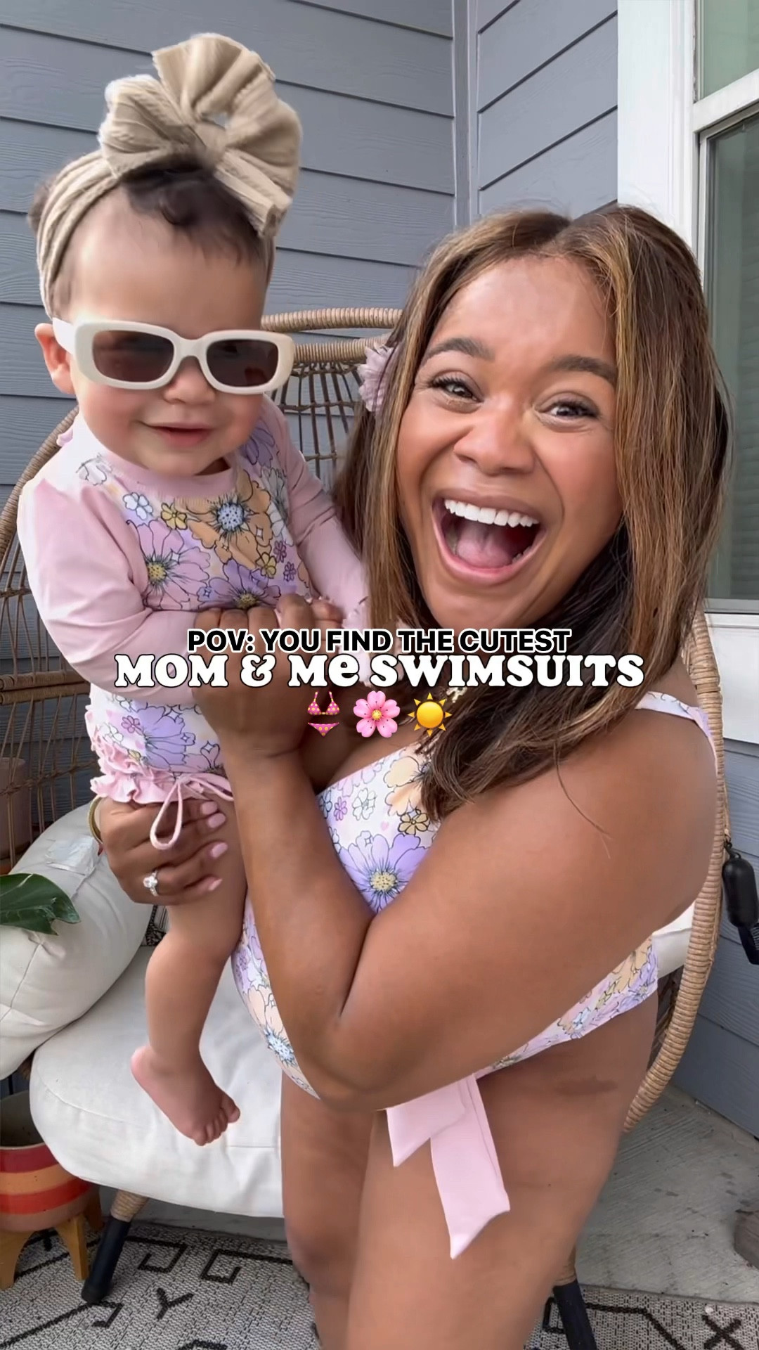 MOM & ME MATCHING SWIM: suit runs true to size for both mom & baby! Wearing a large for the bump! Code: JORDYNR works for 20% off sitewide until May 30th

Suit also comes in a two piece option for mom & baby

#LTKswim #LTKkids #LTKfamily