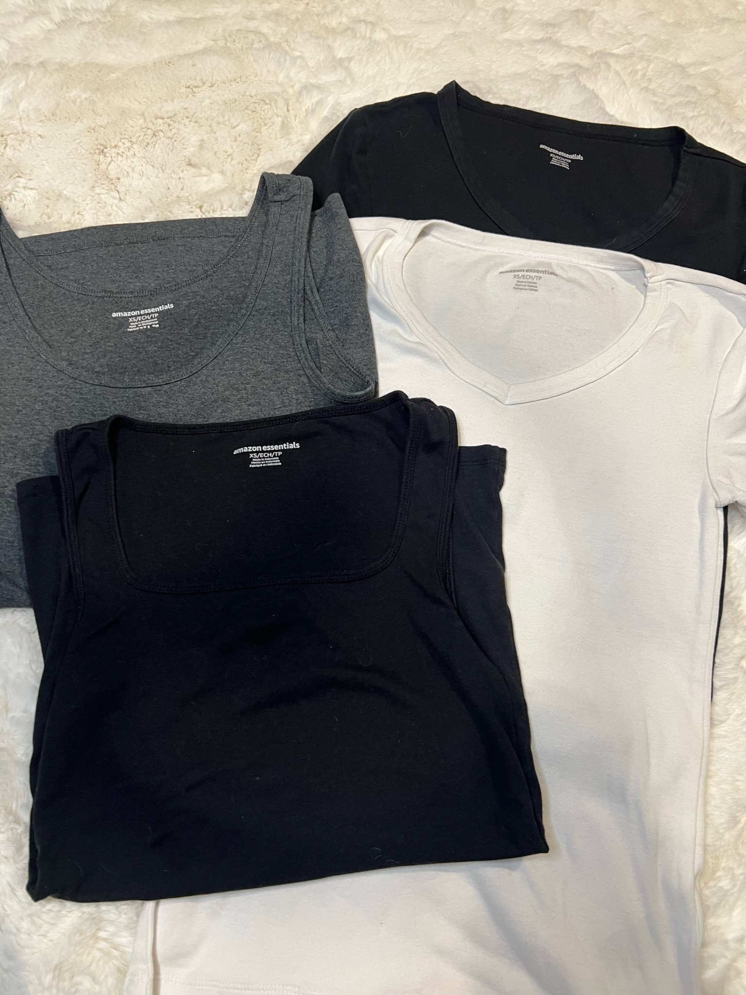 Amazon basics brand
The softest tanks & V-necks!
Comes in a set of 2 / So many colors!! 🤍

#LTKFind #LTKstyletip #LTKunder50