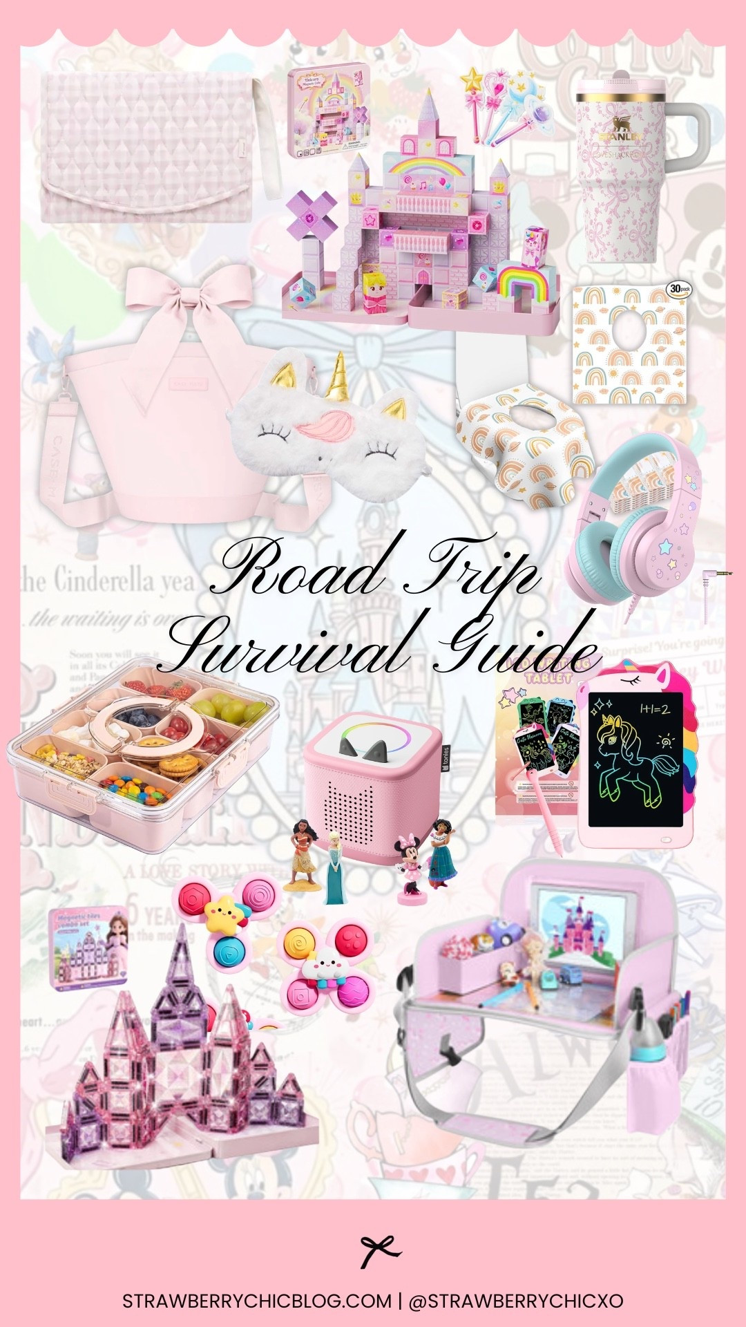 Essentials I packed for Josie for an 8.5 hour car ride! Her favorite was the castle blocks she played with them throughout the trip!

Disney essentials // Ross trip essentials // Amazon toys // car toys // car entertainment

#LTKmomlife #LTKKids