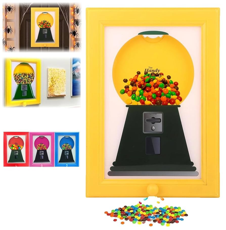 Candy Dispenser Picture Frame, Picture Frame Candy Dispenser, Handy Wall Mounted Gumball Machine ... | Amazon (US)