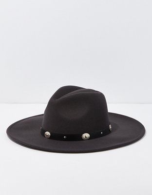 AE Wide Brim Felt Hat | American Eagle Outfitters (US & CA)