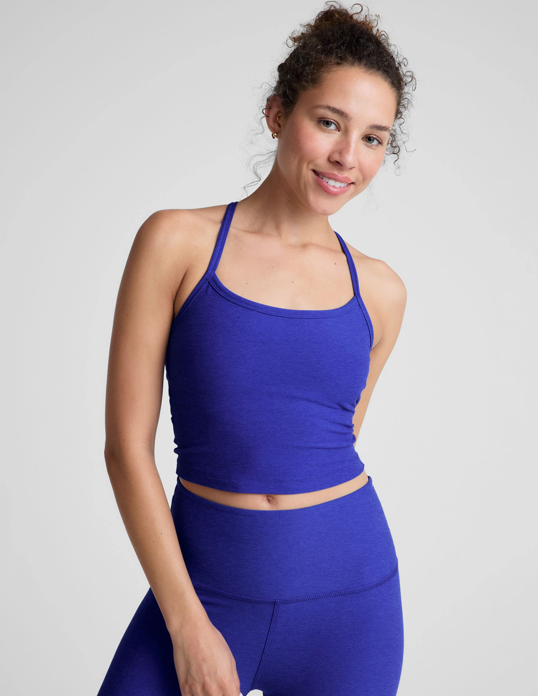 Spacedye Slim Racerback Cropped Tank | Beyond Yoga | Beyond Yoga