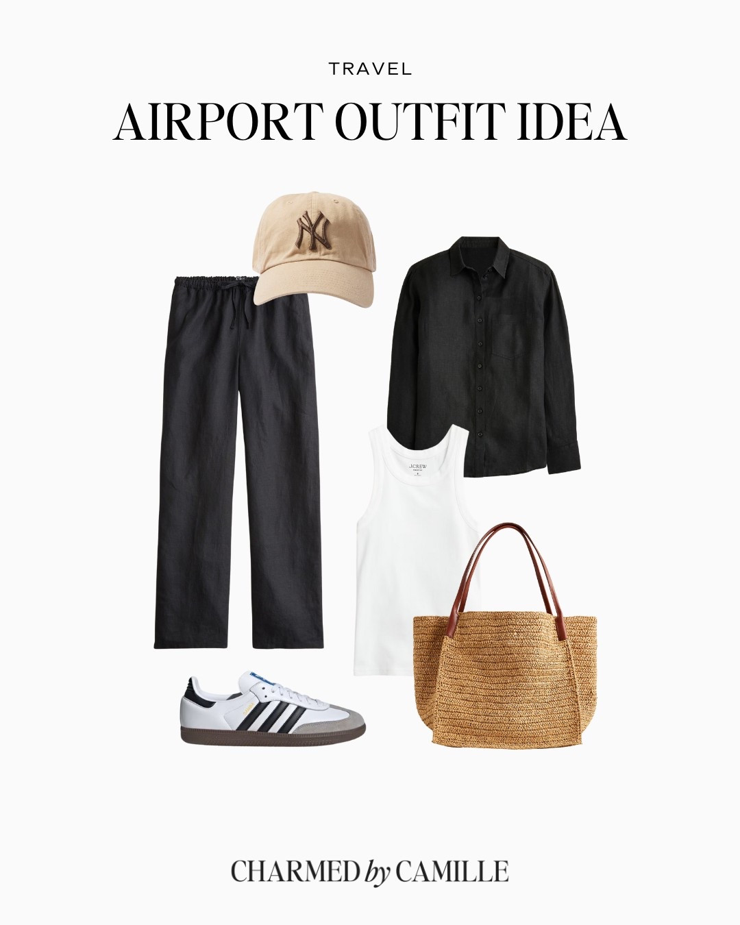 A comfortable airport outfit idea with pieces you can rewear on your upcoming trip!

#LTKTravel #LTKStyleTip #LTKSeasonal